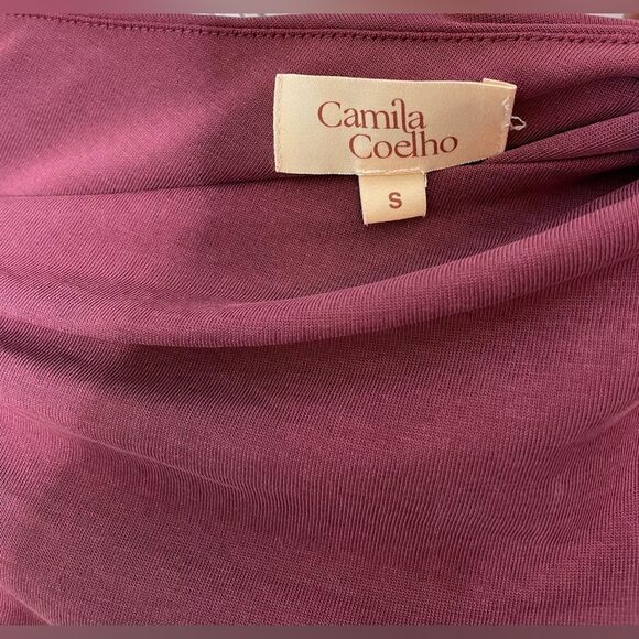 Camila Coelho Bodysuit Asymmetrical Off The Shoulder S - Picture 5 of 7